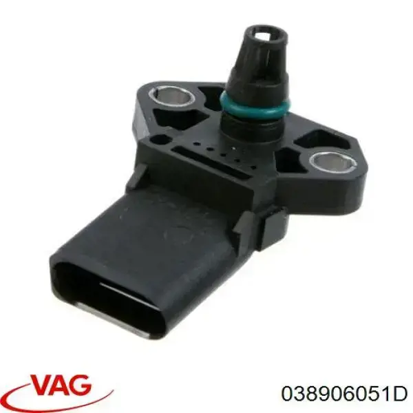 038906051D VAG датчик тиску наддуву (датчик нагнітання повітря в турбіну)