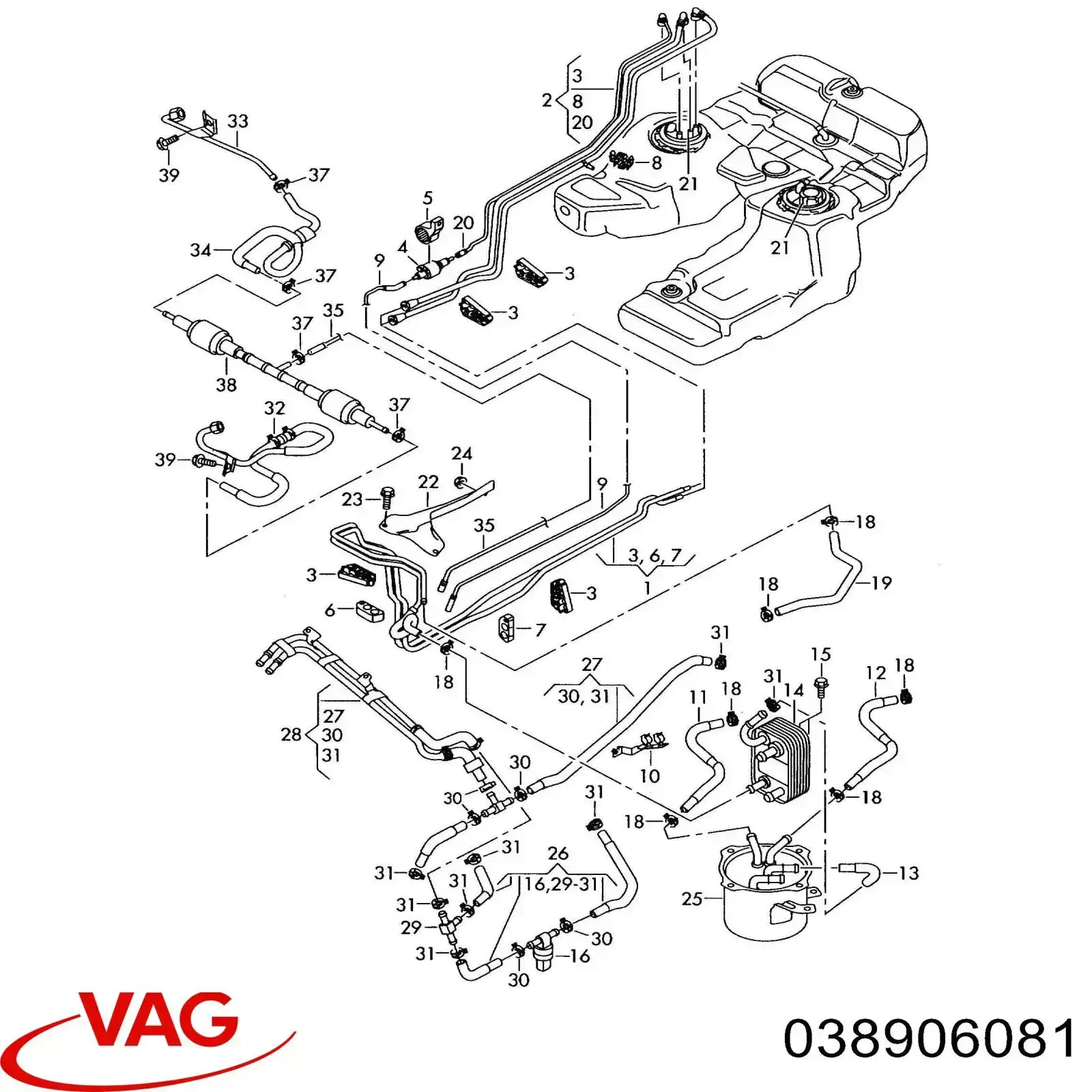 Купити 038906081 VAG 