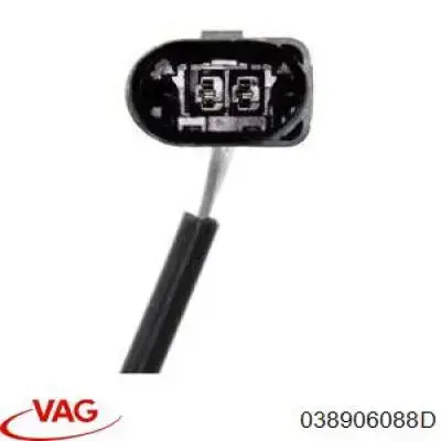 038906088D VAG Датчик температури відпрацьованих газів (ВГ), перед фільтром сажі