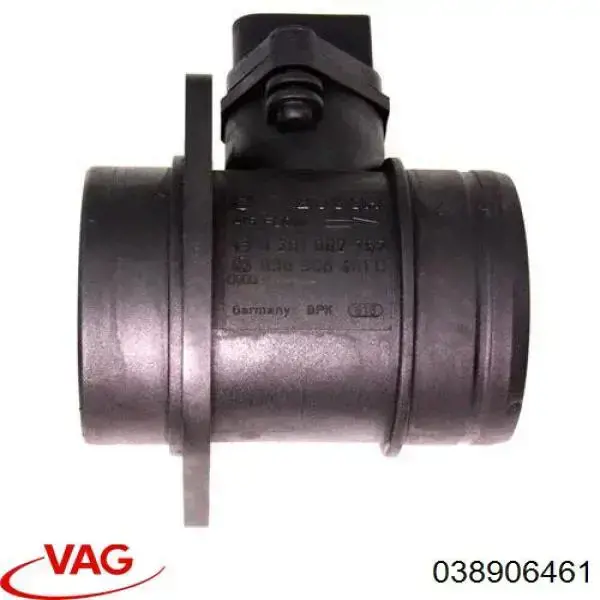 Датчик масової витрати повітря VAG 038906461 ціна, від 32.10 USD
