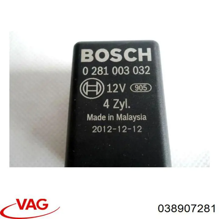 Реле свічок накалу 038907281 VAG
