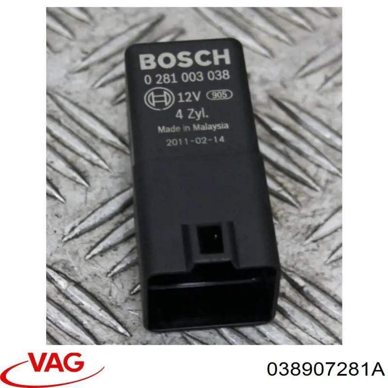Реле накалу VAG 038907281A