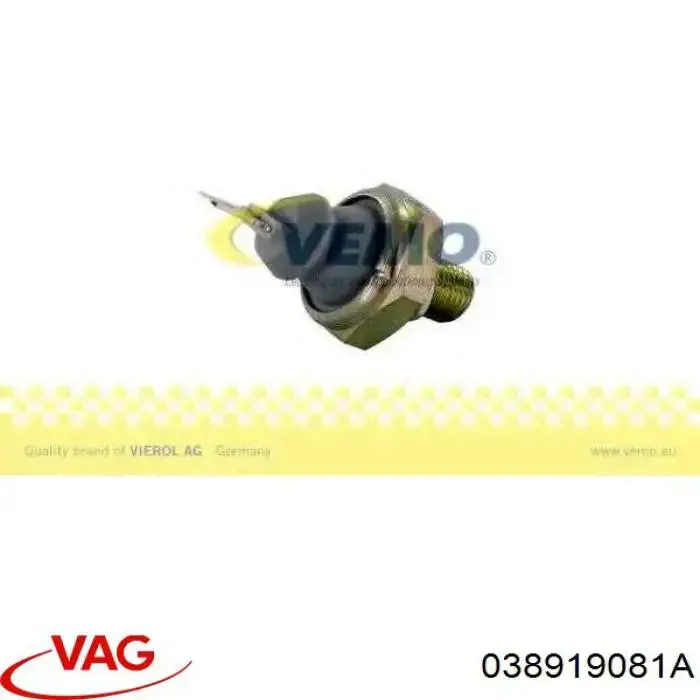 Купити 038919081A VAG Датчик тиску масла