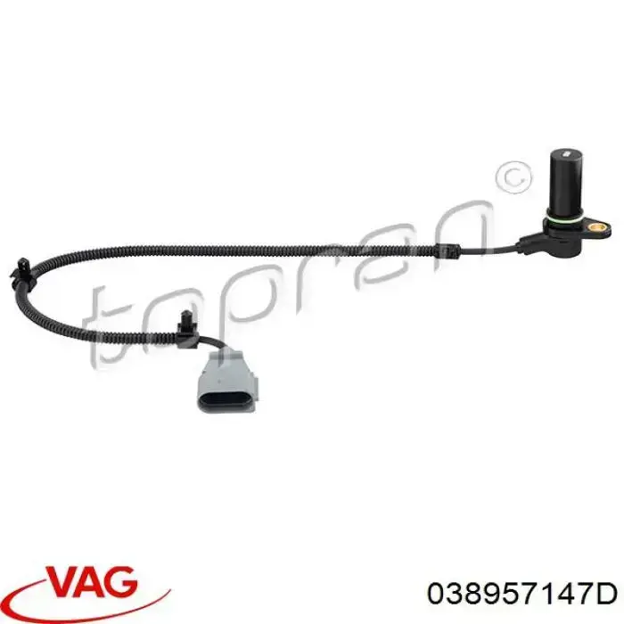 Датчик колінвала 038957147D VAG