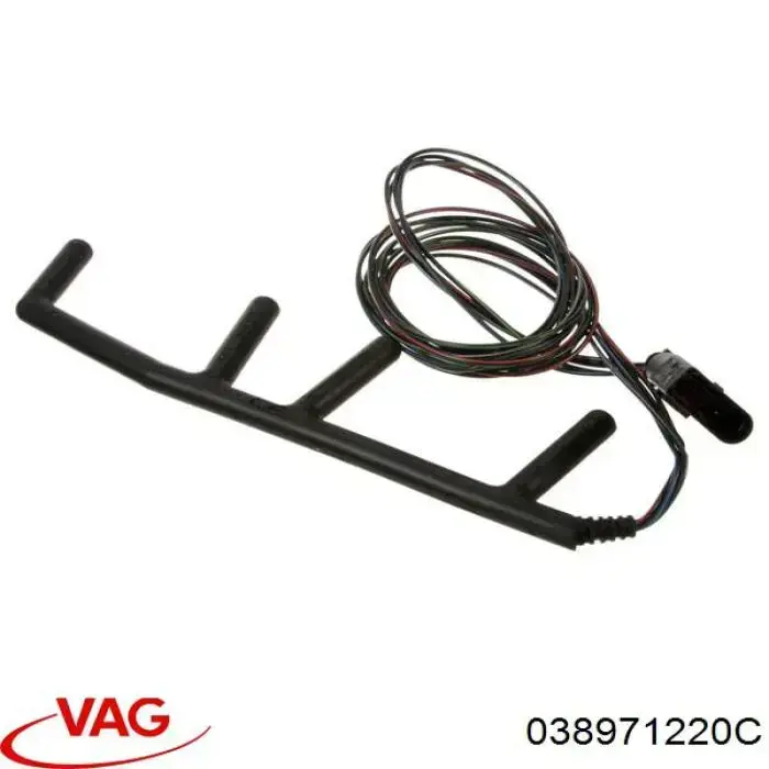 Дріт свічок накалювання VAG 038971220C ціна, від 35.36 USD