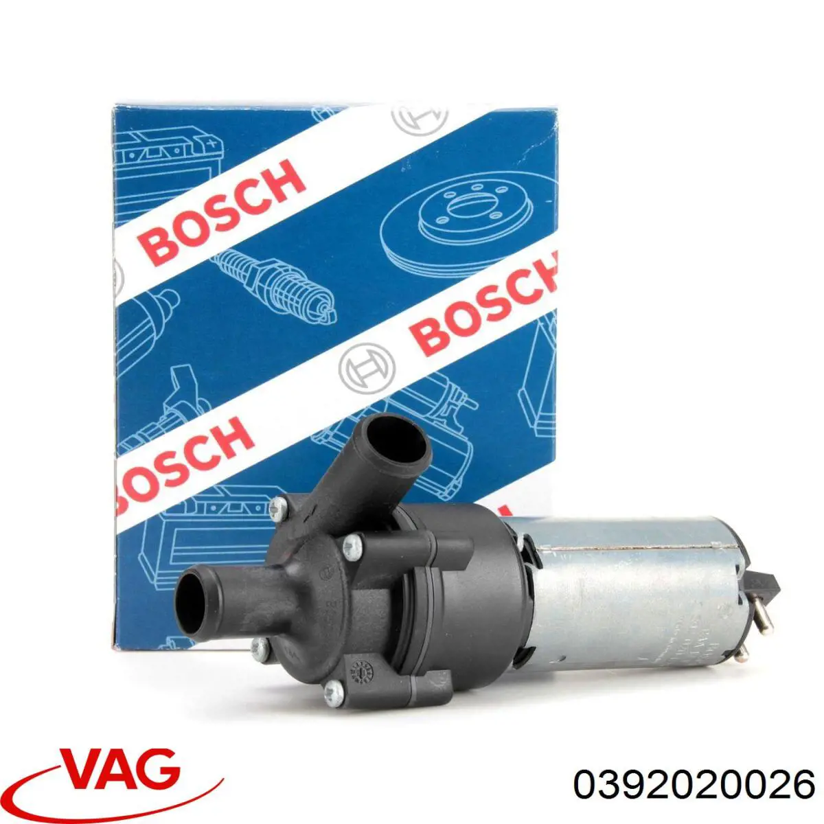 Водяний насос охолодження електричний додатковий VAG 0392020026 ціна, від 44.03 USD
