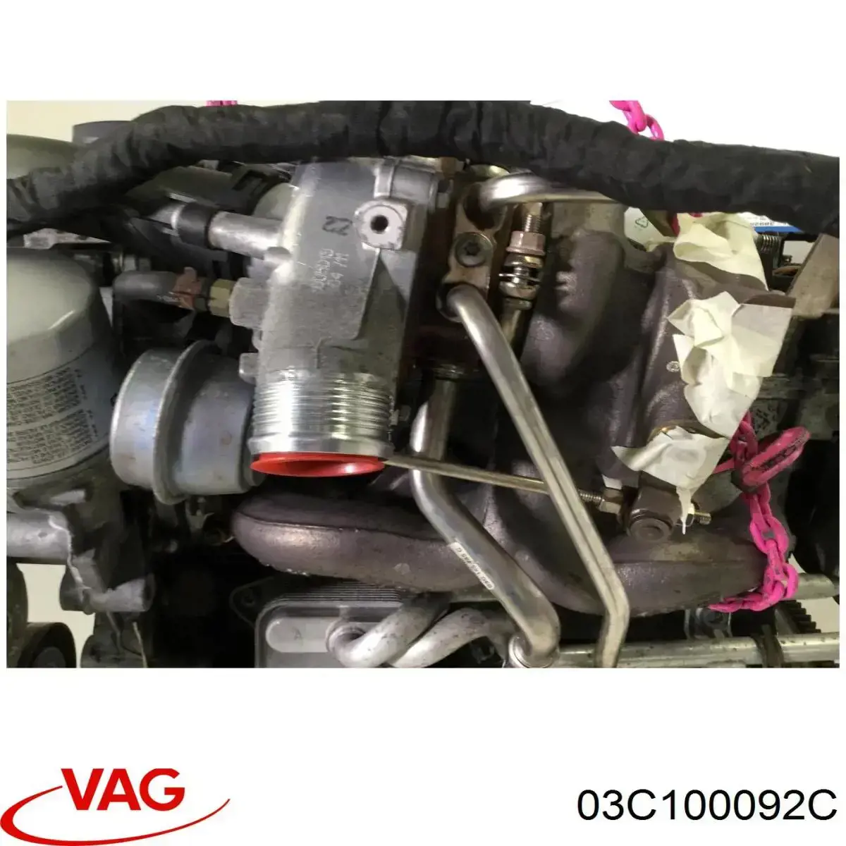 03C100092C VAG Мотор в зборі