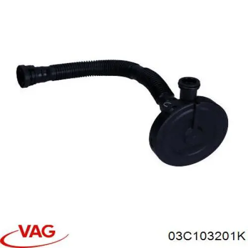 Клапан вентиляції картерних газів 03C103201K VAG