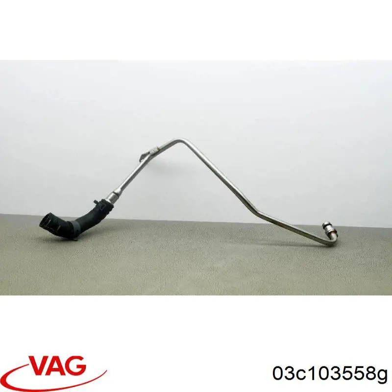 Патрубок вентиляції картера 03C103558G VAG