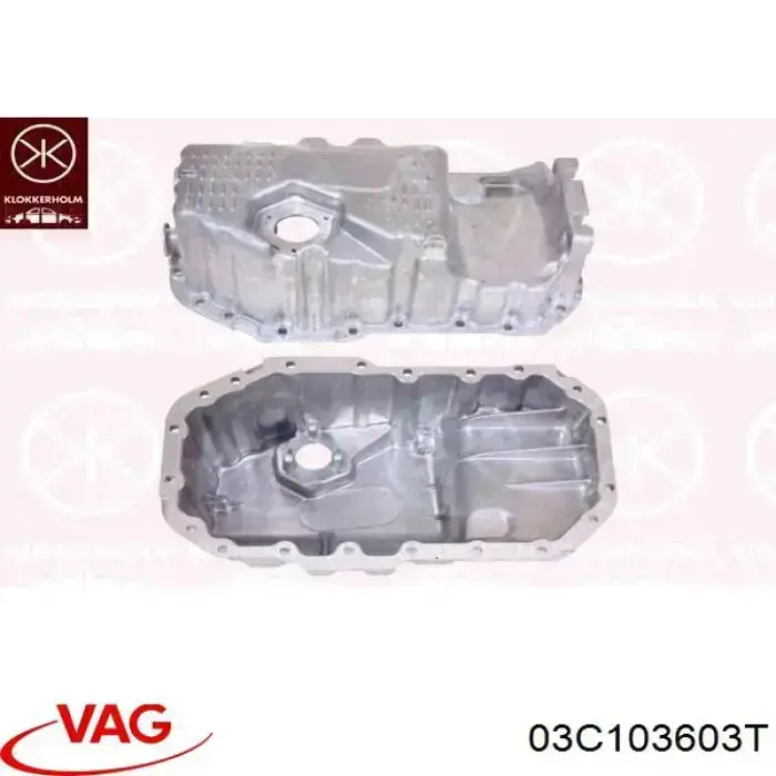 03C103603T VAG Картер масляний