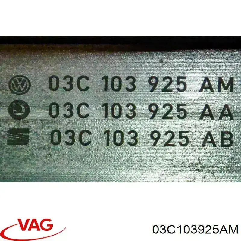 03C103925AM VAG Екран двигуна