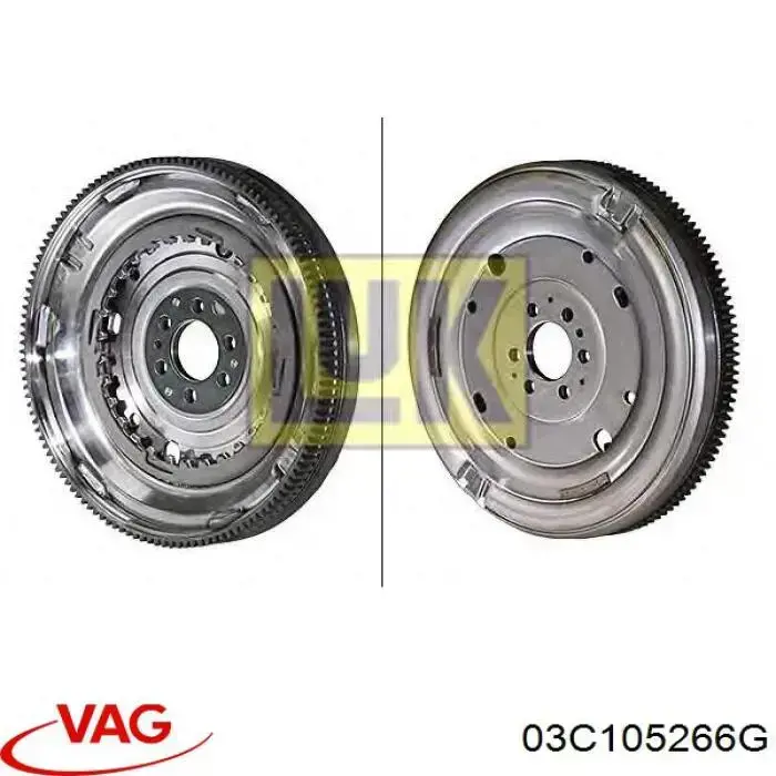 Купити 03C105266G VAG Маховик із зубчастим ободом в зборі