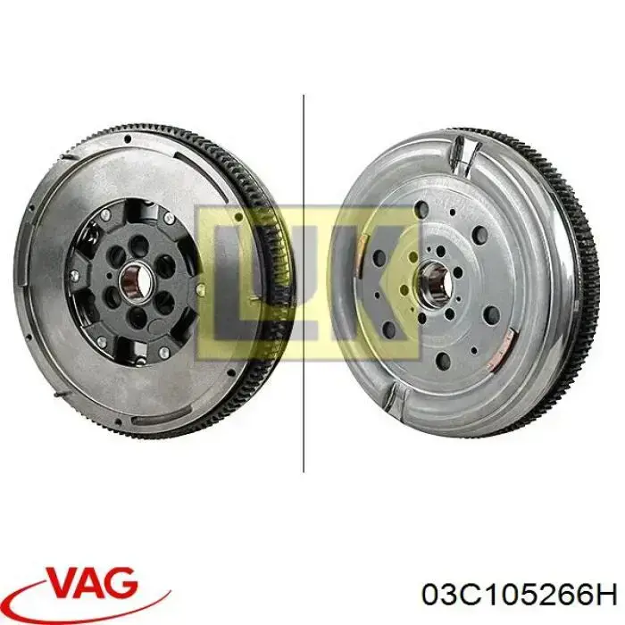 Маховик двигуна VAG 03C105266H ціна, від 334.52 USD