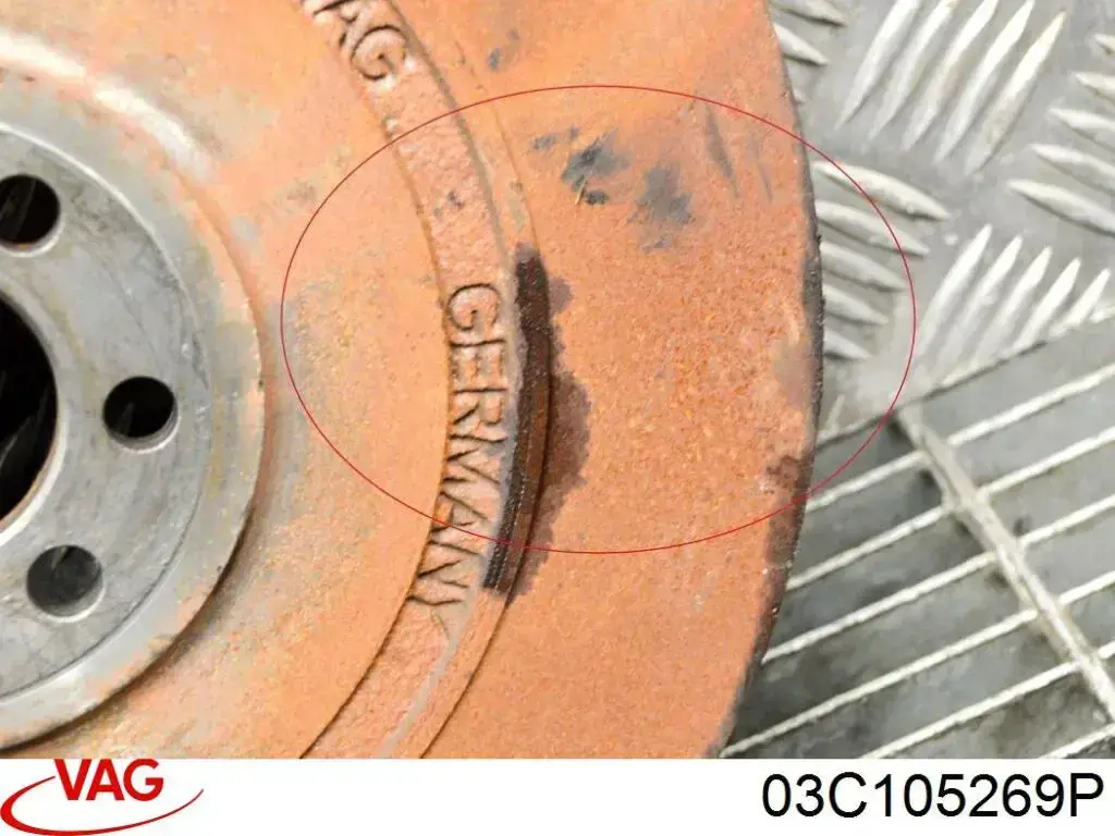 Купити 03C105269P VAG Маховик із зубчастим ободом в зборі