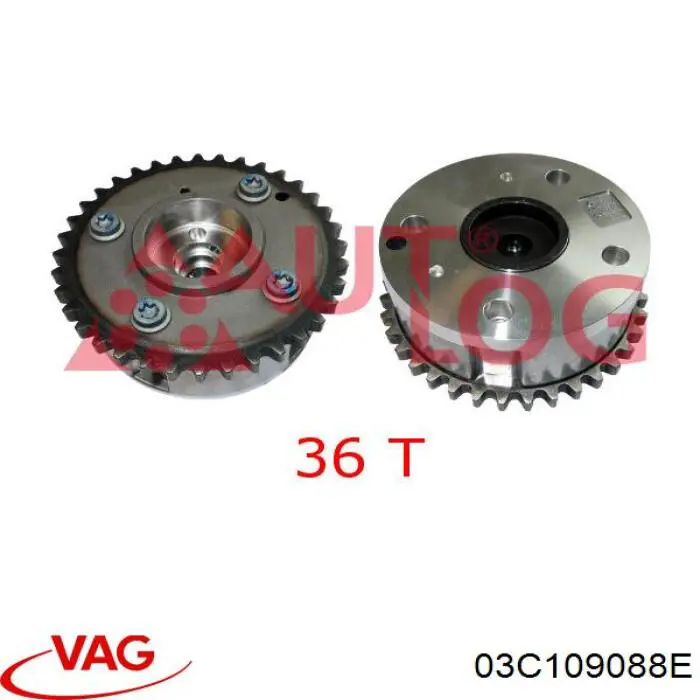 Шестерня розподільчого вала VAG 03C109088E ціна, від 60.81 USD