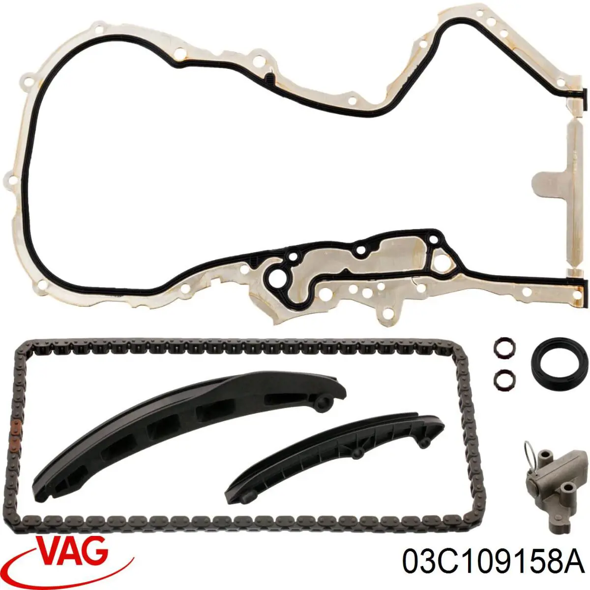 Купити 03C109158A VAG Ланцюг ГРМ, розподілвала