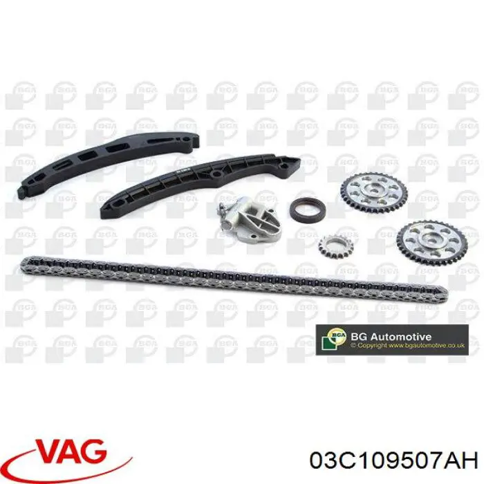 Купити 03C109507AH VAG Натягувач ланцюга ГРМ