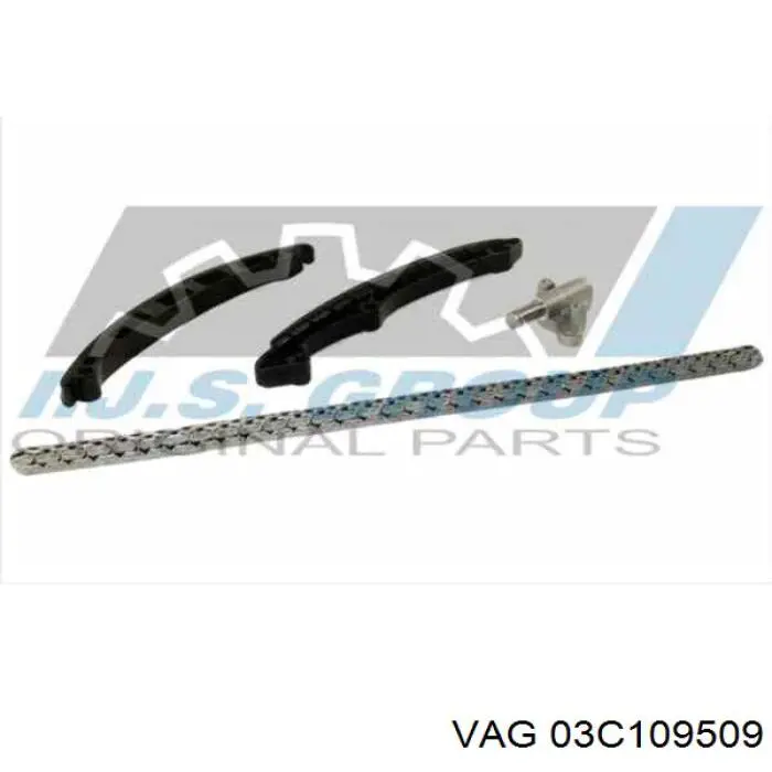 03C109509 VAG Ланцюг ГРМ, комплект, верхня