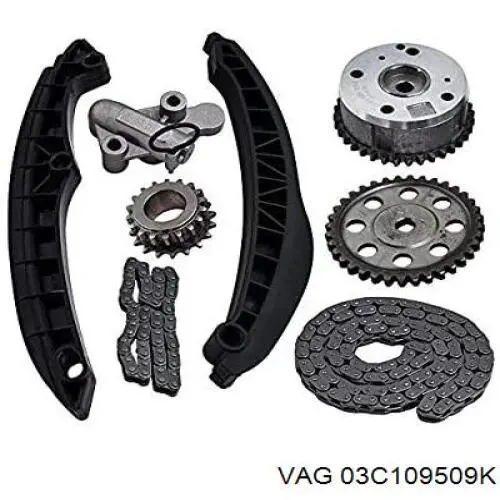 Башмак натягувача ланцюга ГРМ 03C109509K VAG