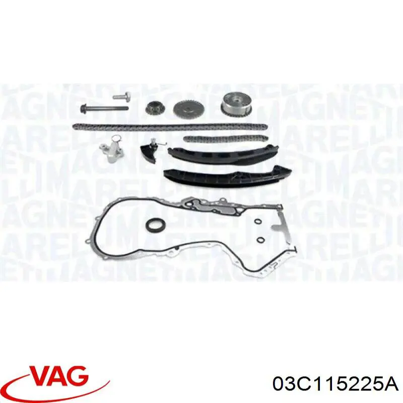 Ланцюг масло насоса VAG 03C115225A ціна, від 54.93 USD