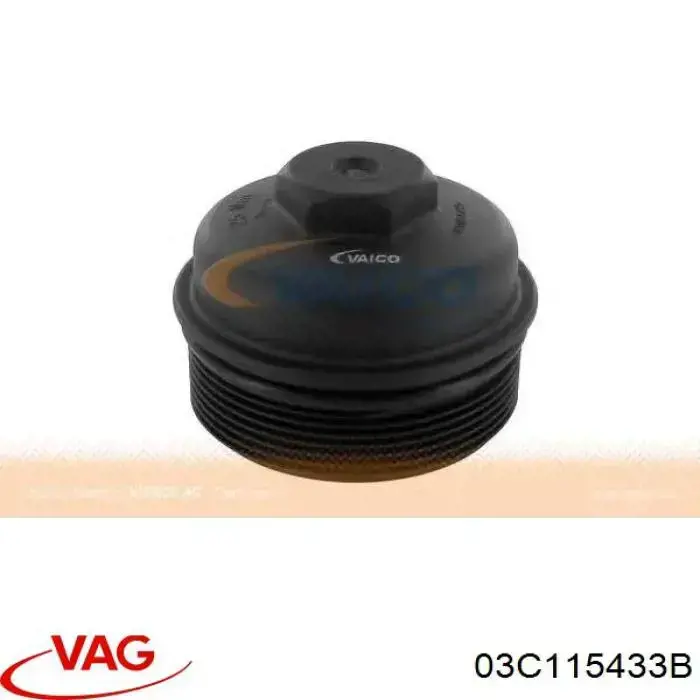 03C115433B VAG кришка масляного фільтра