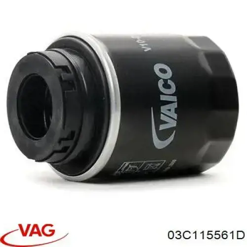 Масляний фільтр двигуна VAG 03C115561D ціна, від 10.47 USD