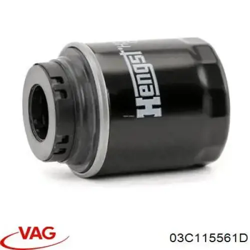 Купити 03C115561D VAG Фільтр очищення масла відцентровий
