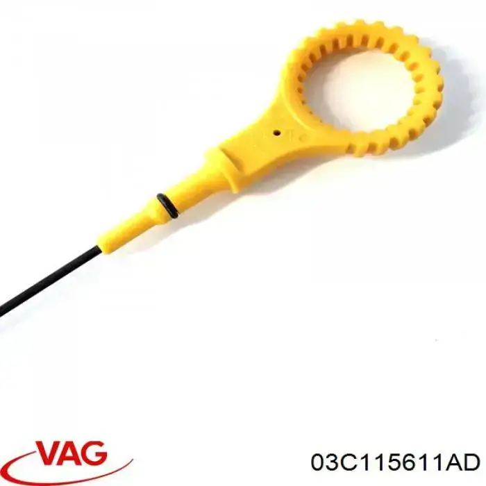 Щуп-індикатор рівня масла в двигуні VAG 03C115611AD ціна, від 4.84 USD