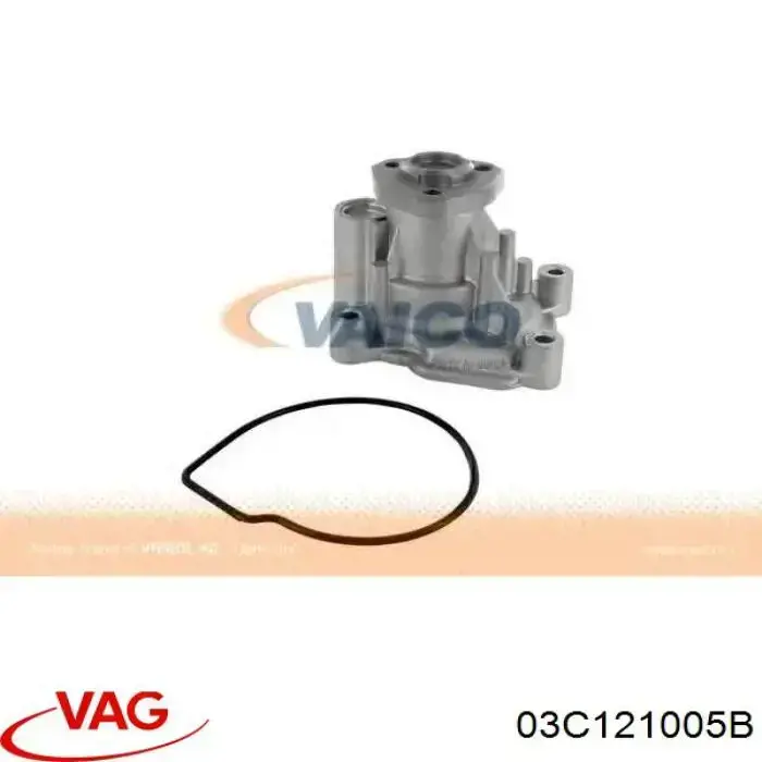 Помпа охолодження VAG 03C121005B ціна, від 37.08 USD