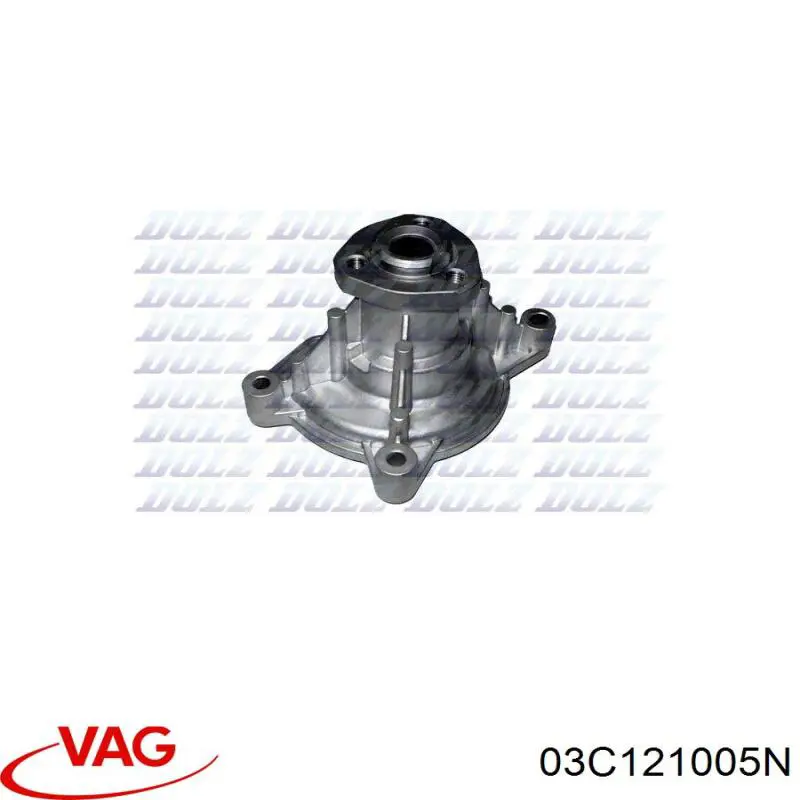 Помпа охолодження VAG 03C121005N ціна, від 29.30 USD