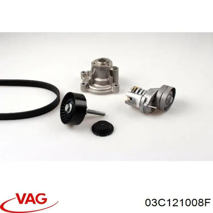 Помпа охолодження VAG 03C121008F ціна, від 30.17 USD