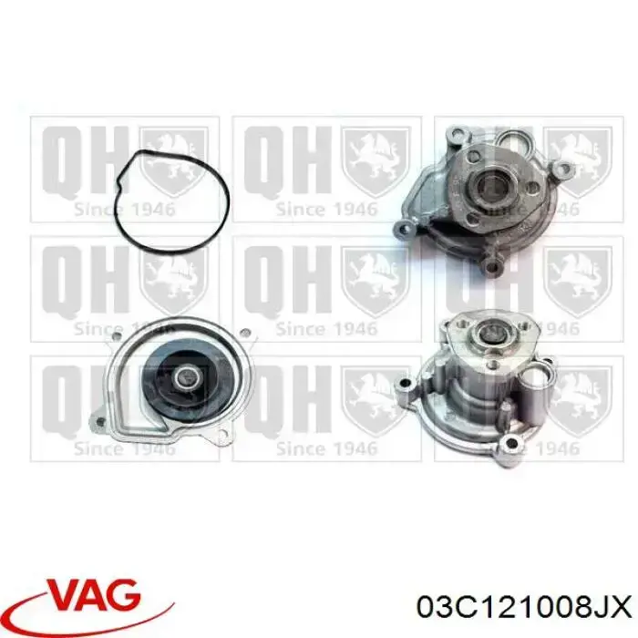 Купити 03C121008JX VAG Насос охолоджуючої рідини