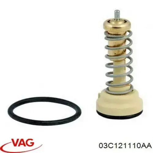 Купити 03C121110AA VAG Термостат в корпусі