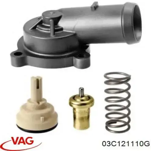 Купити 03C121110G VAG Термостат в корпусі