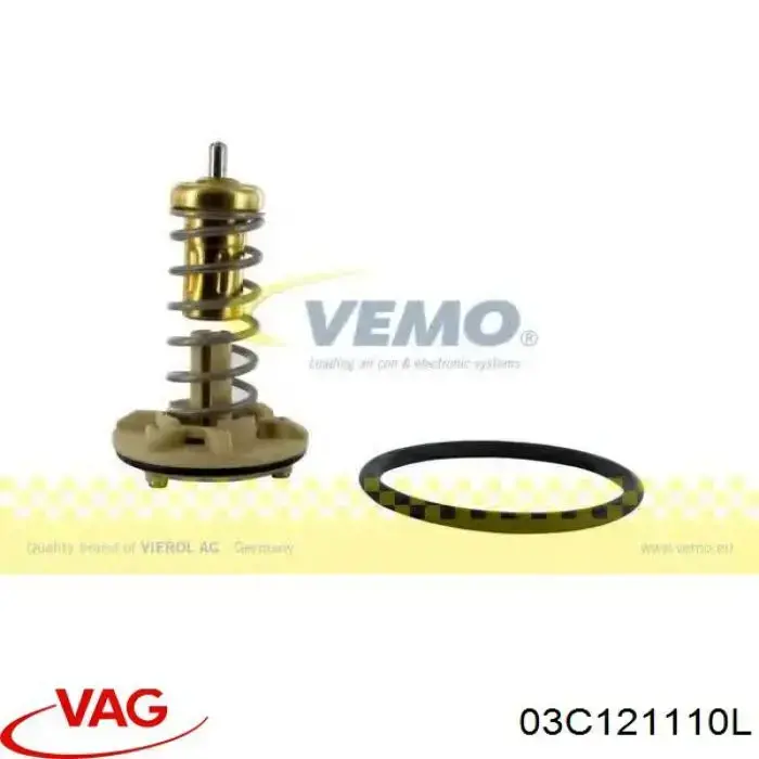 Купити 03C121110L VAG Термостат в корпусі
