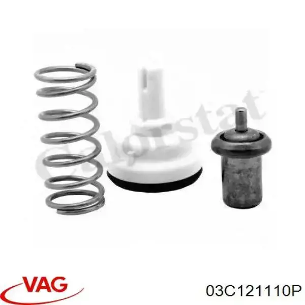 Автомобільний термостат VAG 03C121110P ціна, від 55.34 USD