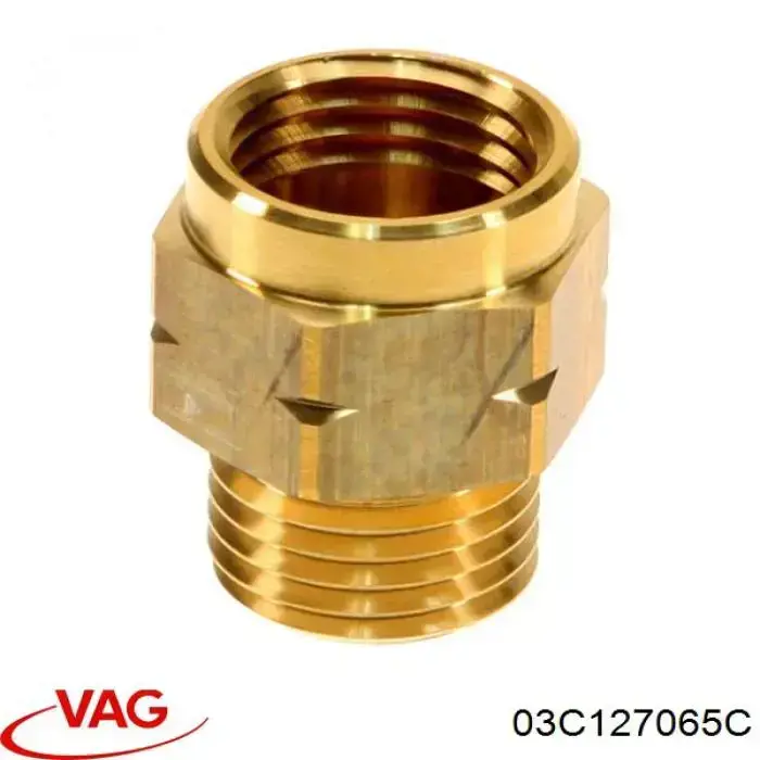 Штуцер сполучний ПНВТ на рампу VAG 06J127065A ціна, від 17.61 USD