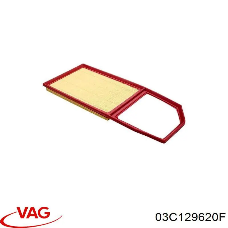 Купити 03C129620F VAG Автомобільний фільтр повітря