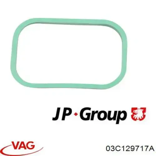 Прокладка впускного колектора 03C129717A VAG