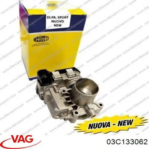 Заслінка повітряна Magneti Marelli TB44SMV2