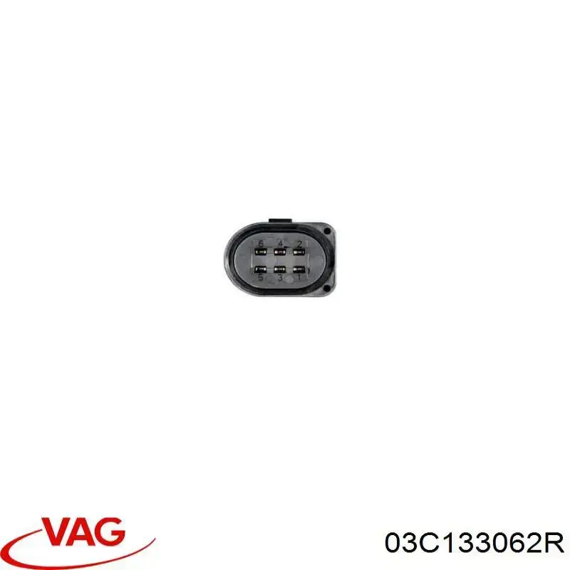 Дросільна заслінка 03C133062R VAG
