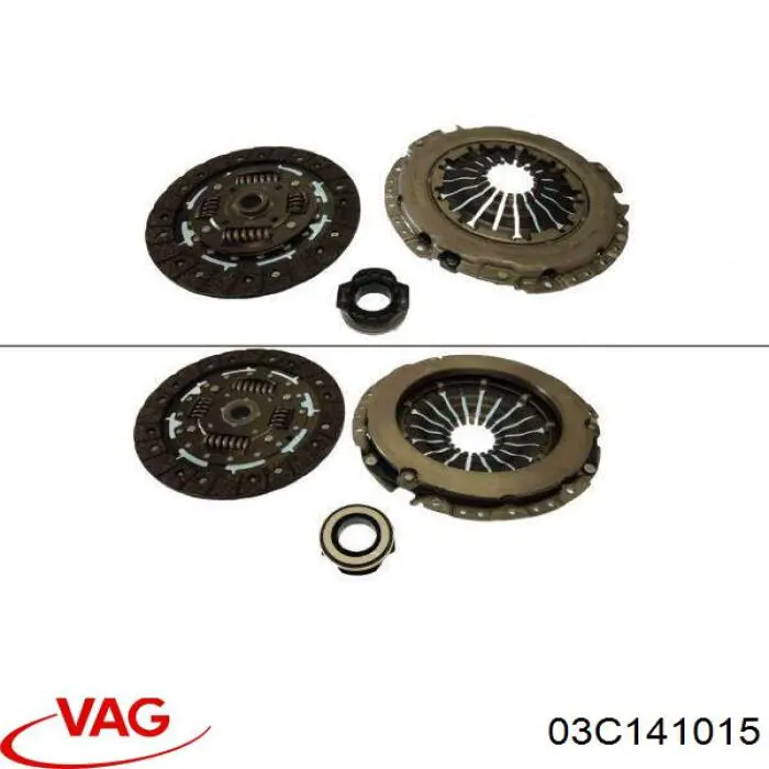 03C141015 VAG Зчеплення в зборі