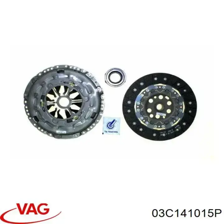 03C141015P VAG комплект зчеплення (3 частини)