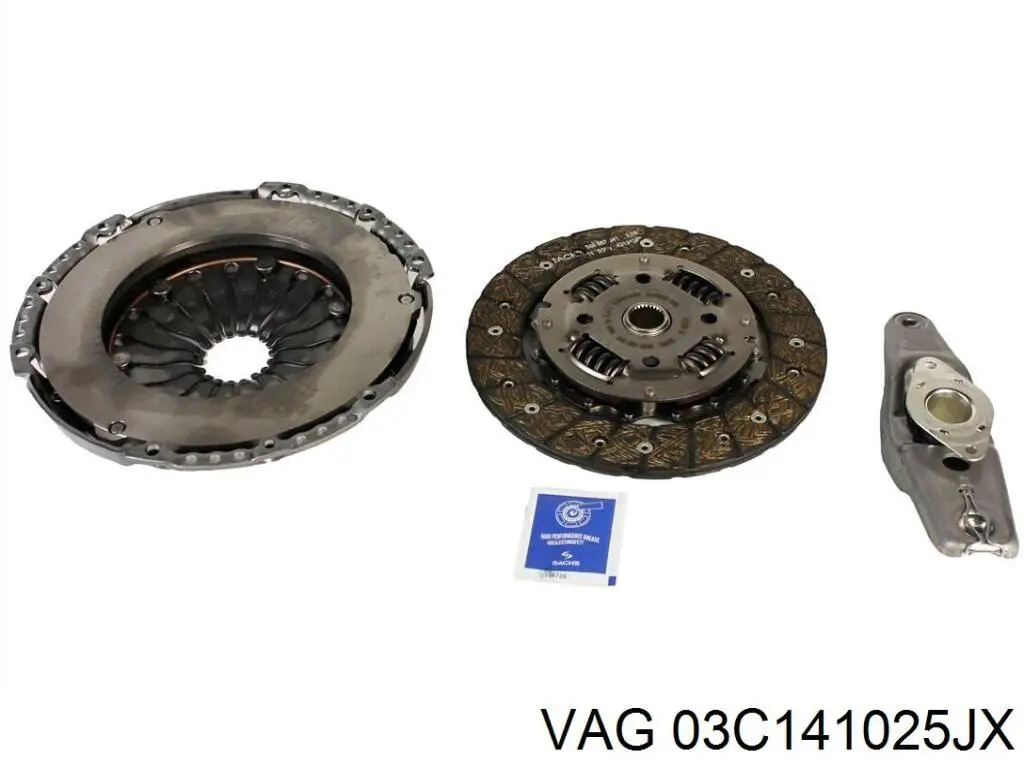 Пелюстковий кошик зчеплення VAG 03C141025JX ціна, від 12.33 USD