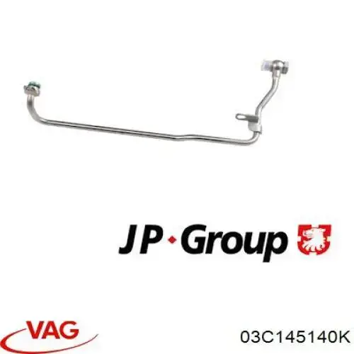 Трубка/шланг подачі масла до турбіни 03C145140K VAG