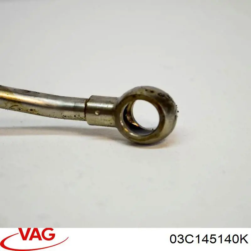 Купити 03C145140K VAG Трубка/шланг подачі масла до турбіни