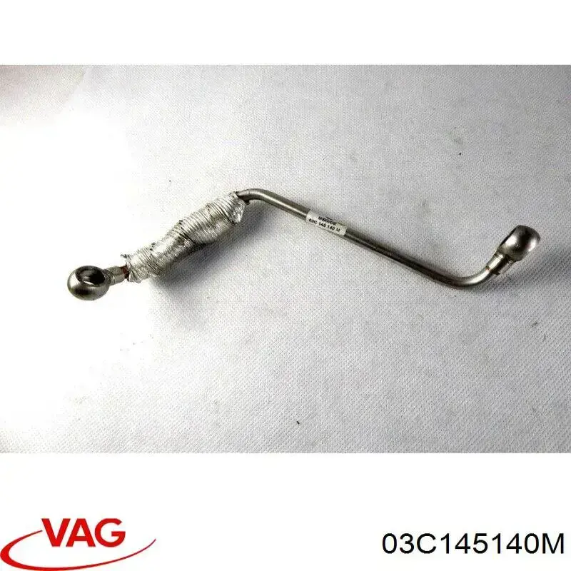 Купити 03C145140M VAG Трубка/шланг подачі масла до турбіни