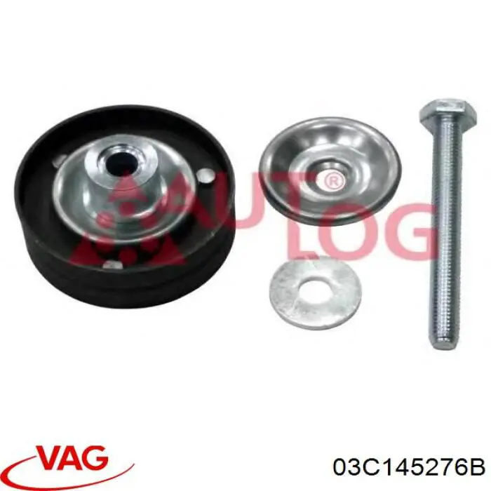 Ролик приводного ременя, паразитний VAG 03C145276B ціна, від 28.76 USD