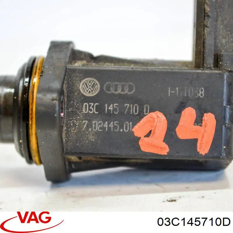Клапан рециркуляції наддувного повітря турбіни 03C145710C VAG