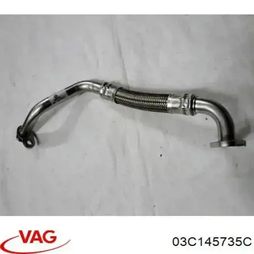 Трубка/шланг відводу масла від турбіни VAG 03C145735C ціна, від 12.84 USD